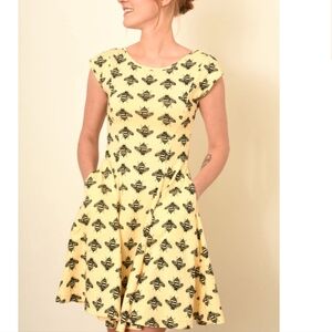 Mary Dress In Bumblebee
